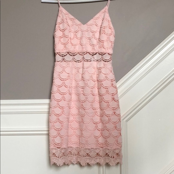 Aqua Lace Mini Bodycon Dress - Picture 2 of 8